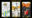 Three-panel illustration styled after stained-glass windows depicting the transformation of Lucifer from angelic figure to fallen angel through scenes titled Brilliance, Rebellion and Banishment.
