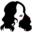Illustrated profile image of Hyein Anne Kwon featuring a stylized woman with long black hair, a white face and dark red lips against a white background.